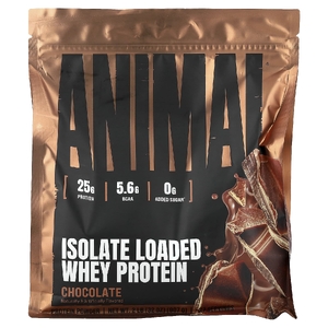 Animal, Изолят сывороточного протеина Whey Protein™ в порошке, с шоколадным вкусом, 907 г (2 фунта)