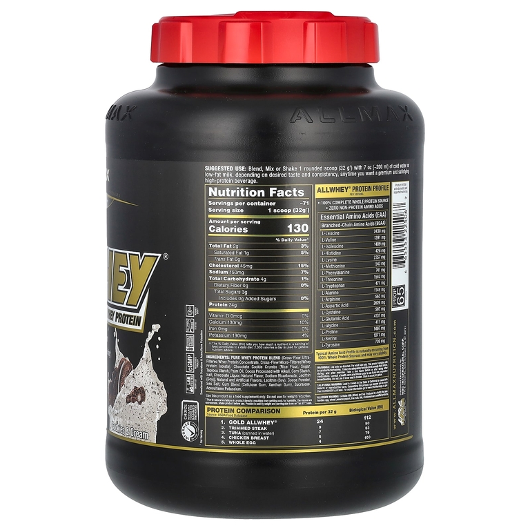 ALLMAX, сывороточный протеин, печенье и сливки, 2,27 кг (5 фунтов)