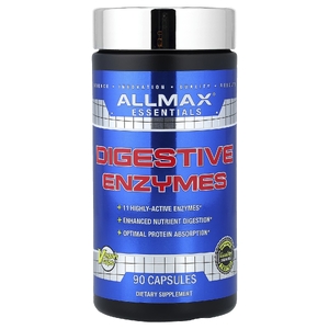 ALLMAX, пищеварительные ферменты, 90 капсул