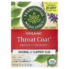 Traditional Medicinals, чай для здоровья горла со скользким вязом, без кофеина, 16 запеченных чайных пакетиков, 32 г (1,13 унции)