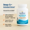 Nordic Naturals, омега-3 + куркумин, 60 желатиновых капсул