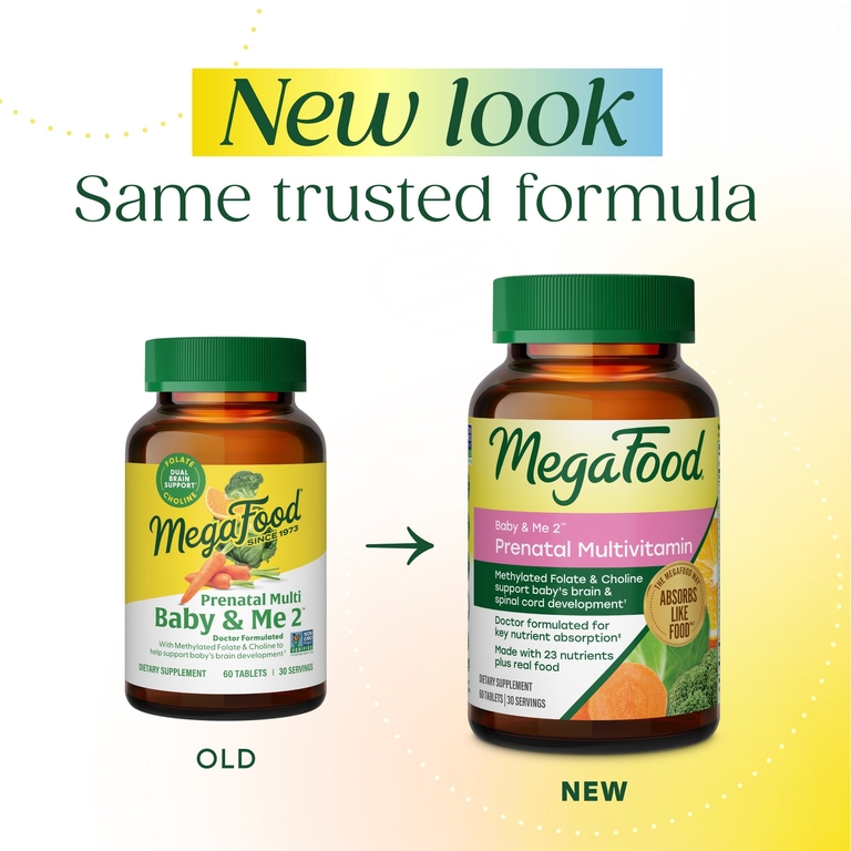 MegaFood, мультивитамины для беременных, 60 таблеток