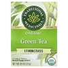 Traditional Medicinals, органический зеленый чай, лемонграсс, 16 чайных пакетиков, 24 г (0,85 унции)