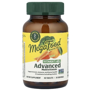 MegaFood, улучшенный мультивитаминный комплекс, для женщин старше 40 лет, 60 таблеток