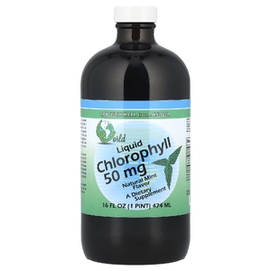 World Organic, жидкий хлорофилл, со вкусом натуральной мяты, 474 мл (16 жидк. унций)