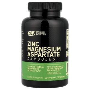 Optimum Nutrition, Цинка и магния аспартат, 90 капсул