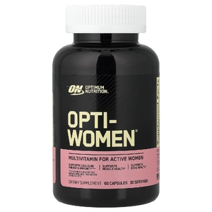 Optimum Nutrition, мультивитаминная добавка для активных женщин, 60 капсул