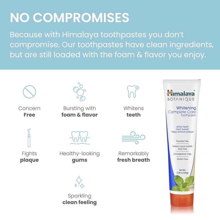 Himalaya, Зубная паста комплексный уход, перечная мята, 5,29 oz (150 г)