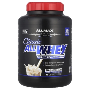 ALLMAX, сывороточный протеин, со вкусом ванили, 2,27 кг (5 фунтов)