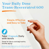 Doctor's Best, транс-ресвератрол 600, 600 мг, 60 вегетарианских капсул