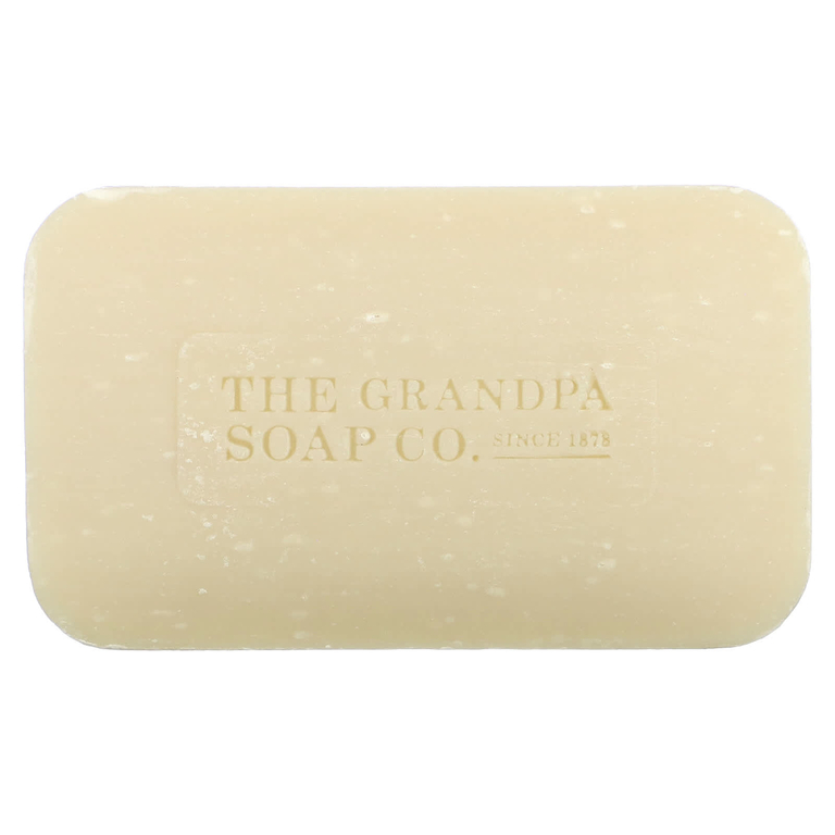 The Grandpa Soap Co., кусковое мыло, для лица и тела, английская соль, 120 г (4,25 унции)