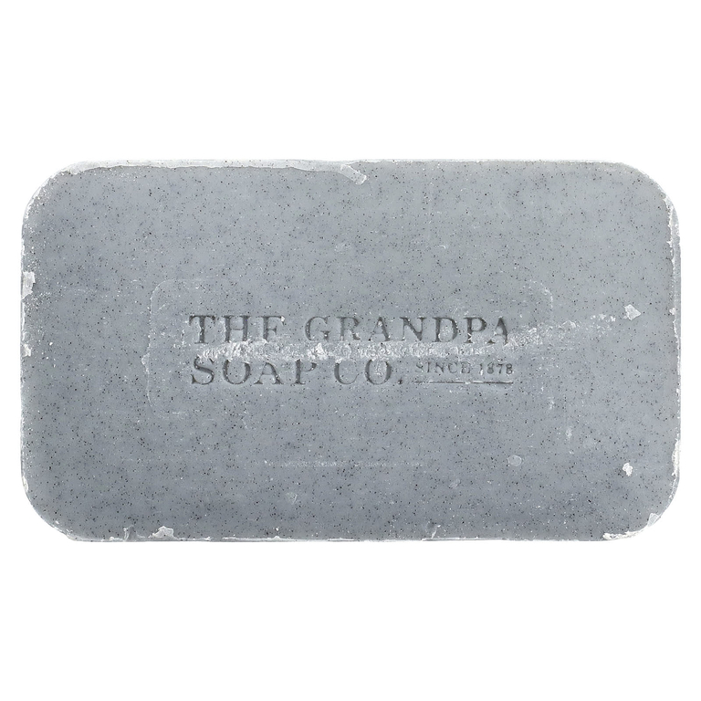 The Grandpa Soap Co., кусковое мыло, с древесным углем, 120 г (4,25 унции)