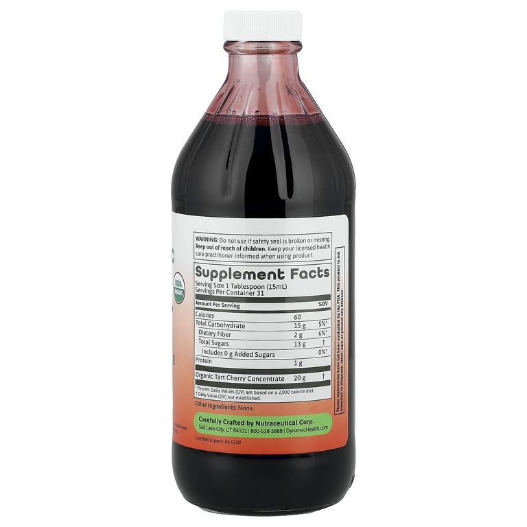 Dynamic Health, вишня, концентрированный сок, 473 мл (16 жидк. унций)