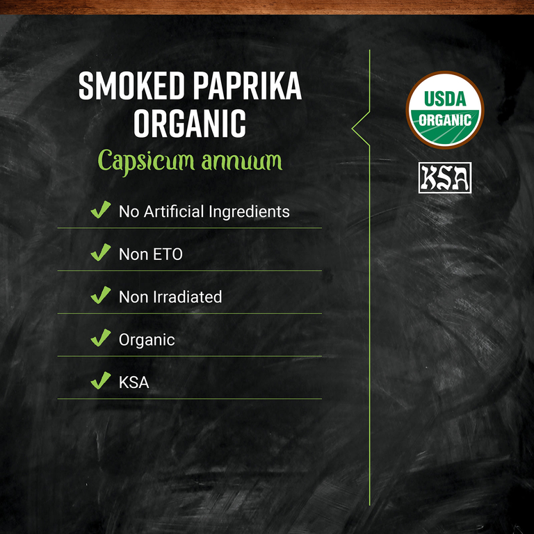 Frontier Co-op, органическая копченая паприка, молотая, 453 г (16 унций)