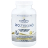 Nordic Naturals, омега-3 с витамином Д, лимон, 180 желатиновых капсул