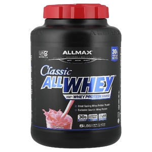 ALLMAX, сывороточный протеин, клубничный вкус, 2,27 кг (5 фунтов)