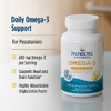 Nordic Naturals, омега-3, со вкусом лимона, 60 капсул (345 мг в 1 капсуле)