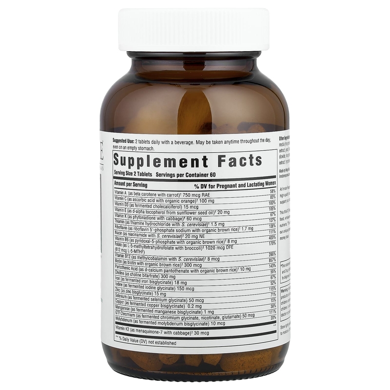 Innate Response Formulas, мультивитамины до и во время беременности, 120 таблеток