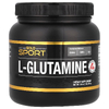 California Gold Nutrition, Спорт, L-глютамин в порошке, без глютена, 454 г (1 фунт)