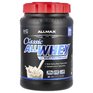 ALLMAX, сывороточный протеин, со вкусом ванили, 907 г (2 фунта)