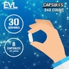 EVLution Nutrition, аминокислоты с разветвленной цепью, 240 капсул