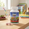 NaturesPlus, жевательный магний для детей, вишня, 90 таблеток в форме животных (50 мг в 1 таблетке)