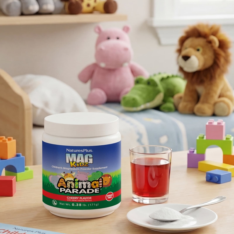 NaturesPlus, магний для детей, со вкусом вишни, 171 г (0,38 фунта)