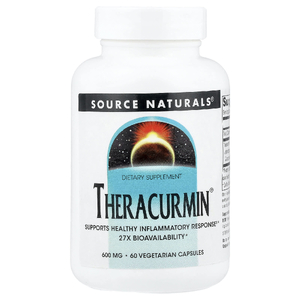 Source Naturals, экстракт куркумы, 600 мг, 60 вегетарианских капсул