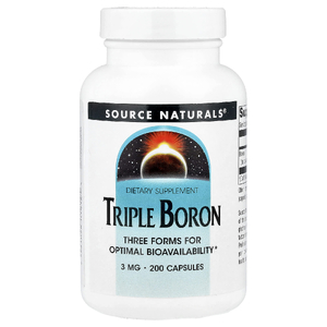 Source Naturals, бор, 3 мг, 200 капсул