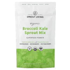 Sprout Living, Смесь ростков брокколи и капусты, 4 унции (113 г)