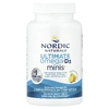 Nordic Naturals, омега-3 + витамин Д, лимон, 60 мини-капсул