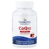 Nordic Naturals, жевательные таблетки с коэнзимом Q10, клубника, 100 мг, 60 жевательных таблеток