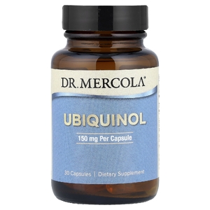 Dr. Mercola, убихинол, 150 мг, 30 капсул (Товар снят с продажи) 