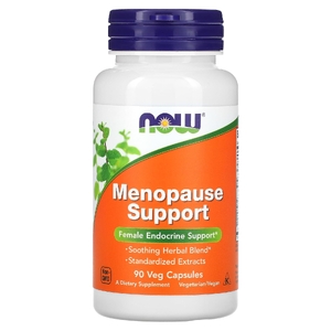 NOW Foods, комплекс для поддержки в период менопаузы, 90 растительных капсул