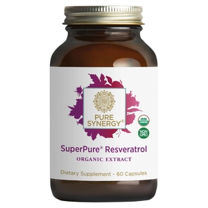 Pure Synergy, ресвератрол, 60 капсул