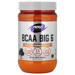 NOW Foods, Спорт, аминокислоты с разветвленной цепью, со вкусом винограда, 600 г (21,16 унции)