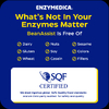 Enzymedica, комплекс пищеварительных ферментов для уменьшения эпизодического газообразования и вздутия живота, 30 капсул