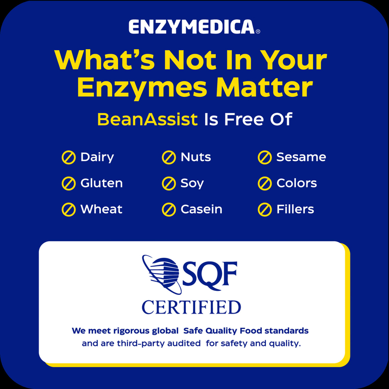 Enzymedica, комплекс пищеварительных ферментов для уменьшения эпизодического газообразования и вздутия живота, 30 капсул