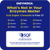 Enzymedica, жевательные пищеварительные ферменты для детей, со вкусом фруктового пунша, 60 жевательных таблеток