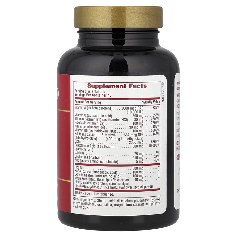 NaturesPlus, комплекс для здоровья волос для мужчин и женщин, 90 таблеток
