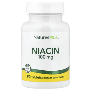 NaturesPlus, ниацин, 100 мг, 90 таблеток