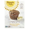 Simple Mills, смесь для выпечки из миндальной муки, банановые кексы и хлеб, 255 г (9 унций)