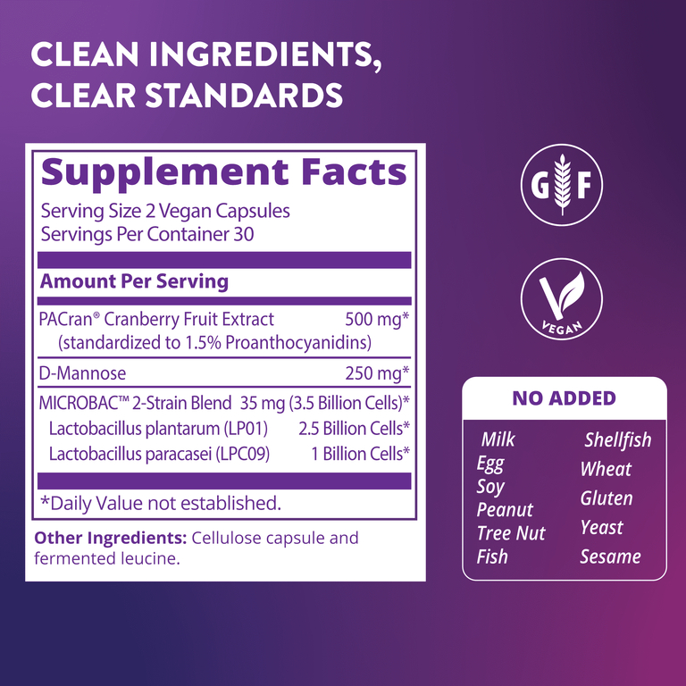 MRM Nutrition, Женский пробиотик, 60 веганских капсул