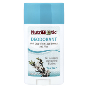 NutriBiotic, Дезодорант, чайное дерево, 75 г (2,6 унции)