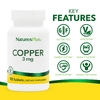 NaturesPlus, медь, 3 мг, 90 таблеток