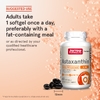 Jarrow Formulas, астаксантин, 12 мг, 60 мягких таблеток