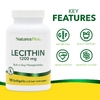 NaturesPlus, лецитин, 1200 мг, 90 капсул