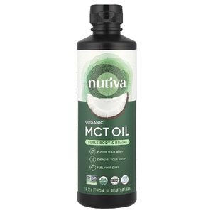 Nutiva, органическое масло MCT, 473 мл (16 жидк. унций)