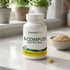 NaturesPlus, комплекс витаминов группы B с рисовыми отрубями, 90 таблеток