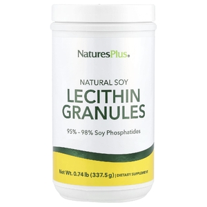NaturesPlus, натуральный соевый лецитин в гранулах, 337,5 г (0,74 фунта)
